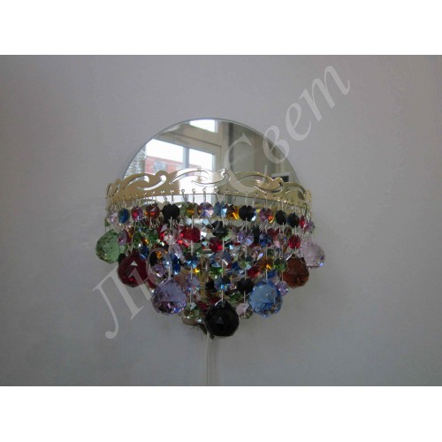 Бра Анжелика Разноцветная в Кирове Гусь Хрустальный