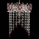 Барная люстра Астра №1 оптикон Красная в Кирове