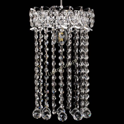 Барная люстра Астра №1 шар 30 длинная в Кирове Гусь Хрустальный