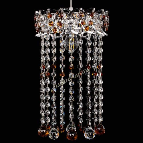 Барная люстра Астра №1 шар 30 длинная Чайная в Кирове Гусь Хрустальный