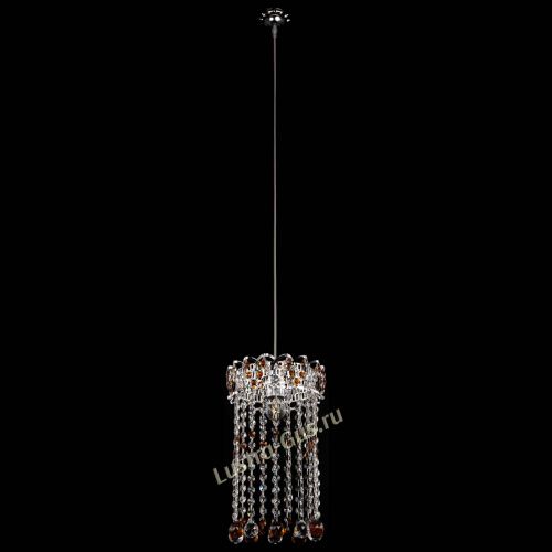 Барная люстра Астра №1 шар 30 длинная Чайная в Кирове Гусь Хрустальный