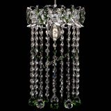 Барная люстра Астра №1 шар 30 длинная Зеленая в Кирове