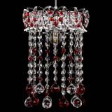 Барная люстра Астра №1 шар 30 красная в Кирове