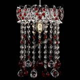 Барная люстра Астра №1 шар 30 красная в Кирове