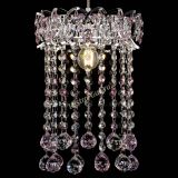 Барная люстра Астра №1 шар 30 розовая в Кирове