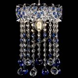 Барная люстра Астра №1 шар 30 синяя в Кирове