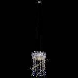 Барная люстра Астра №1 шар 30 синяя в Кирове