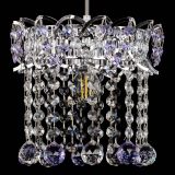 Барная люстра Астра №1 шар фиолетовая в Кирове