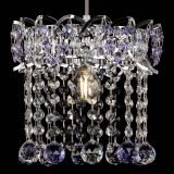 Барная люстра Астра №1 шар фиолетовая в Кирове