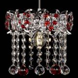 Барная люстра Астра №1 шар красная в Кирове