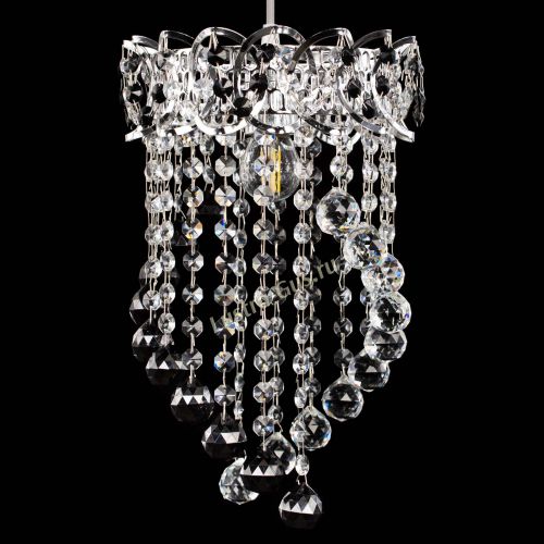 Барная люстра Астра №1 Сигма черная в Кирове Гусь Хрустальный