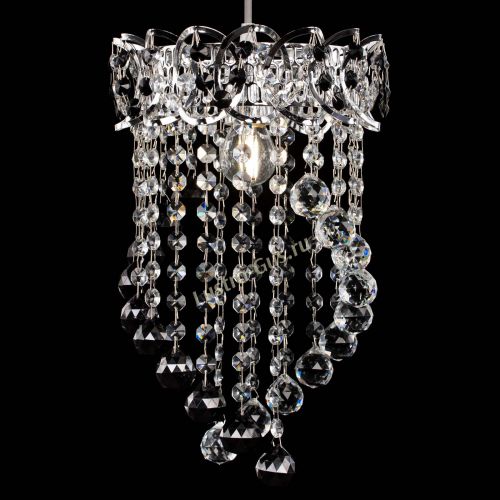 Барная люстра Астра №1 Сигма черная в Кирове Гусь Хрустальный