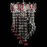 Барная люстра Астра №1 Сигма красная в Кирове