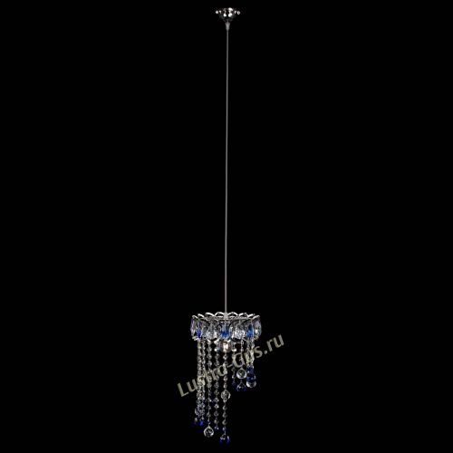Барная люстра Астра №1 винтаж Синяя в Кирове Гусь Хрустальный