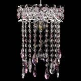 Барная люстра Астра №1 журавлик Розовая в Кирове