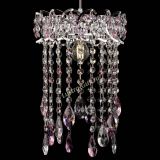 Барная люстра Астра №1 журавлик Розовая в Кирове