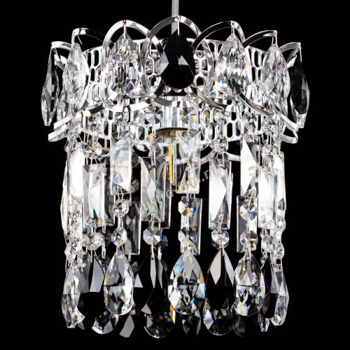 Барная люстра Астра №1 черная в Кирове Гусь Хрустальный