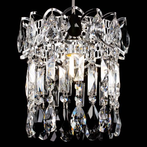 Барная люстра Астра №1 черная в Кирове Гусь Хрустальный