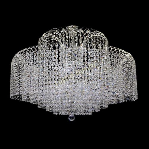 Люстра Агата №15 оптикон подвесная в Кирове Гусь Хрустальный