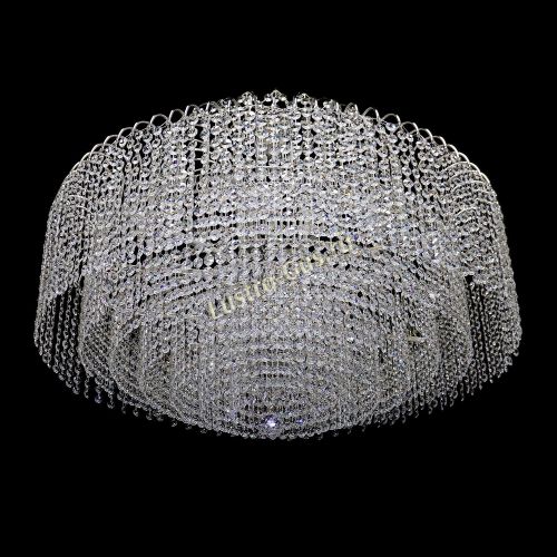 Люстра Агата №15 оптикон подвесная в Кирове Гусь Хрустальный