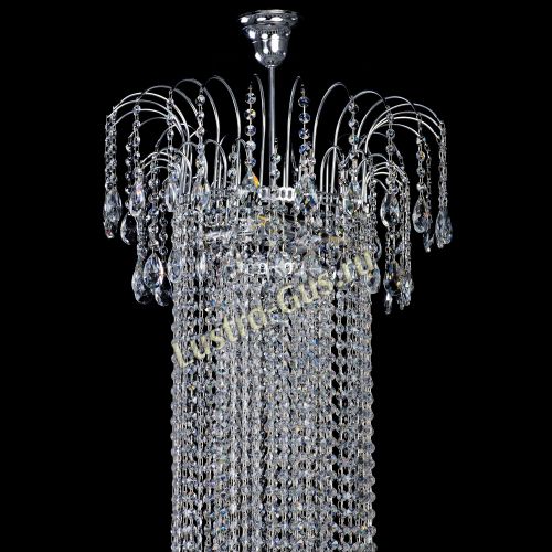 Люстра Агата длинная в Кирове Гусь Хрустальный