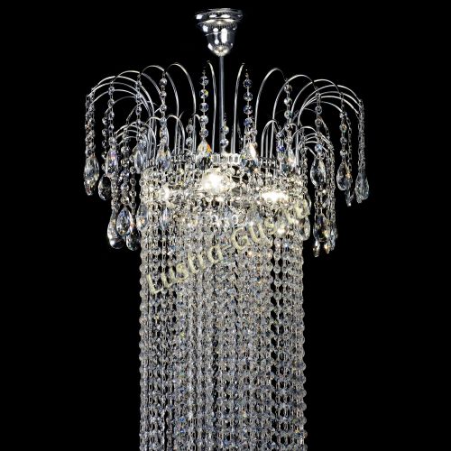 Люстра Агата длинная в Кирове Гусь Хрустальный