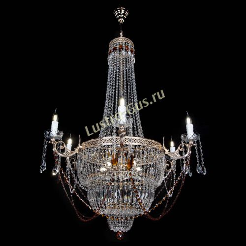 Люстра Елизавета Венеция чайная в Кирове Гусь Хрустальный