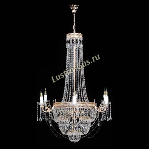 Люстра Елизавета Венеция черная в Кирове Гусь Хрустальный