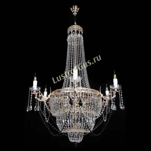 Люстра Елизавета Венеция черная в Кирове Гусь Хрустальный