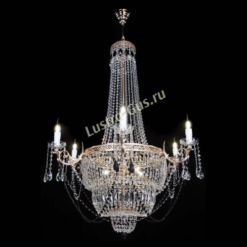 Люстра Елизавета Венеция черная в Кирове Гусь Хрустальный