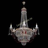 Люстра Елизавета Венеция красная в Кирове