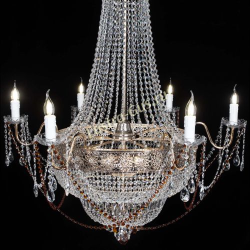 Люстра Елизавета Восток чайная в Кирове Гусь Хрустальный