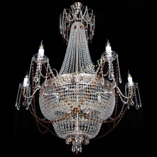 Люстра Елизавета Восток чайная в Кирове Гусь Хрустальный