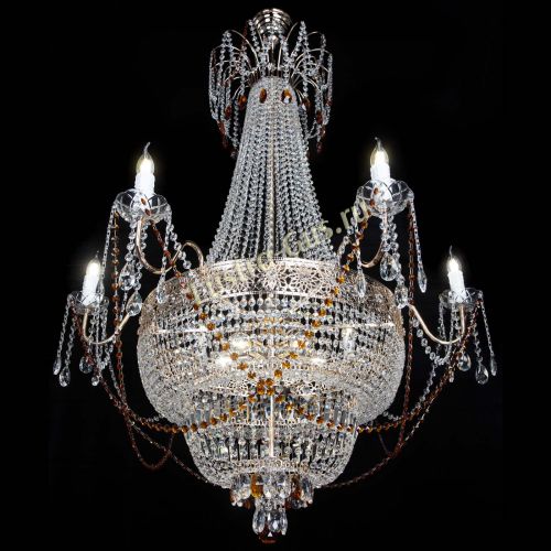 Люстра Елизавета Восток чайная в Кирове Гусь Хрустальный