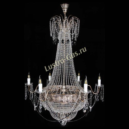 Люстра Елизавета Восток черная в Кирове Гусь Хрустальный