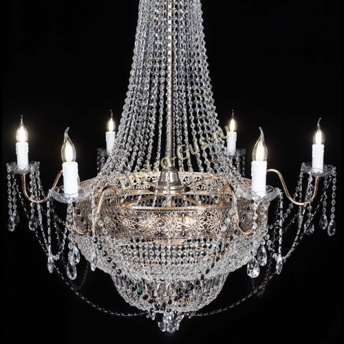 Люстра Елизавета Восток черная в Кирове Гусь Хрустальный