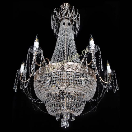 Люстра Елизавета Восток черная в Кирове Гусь Хрустальный