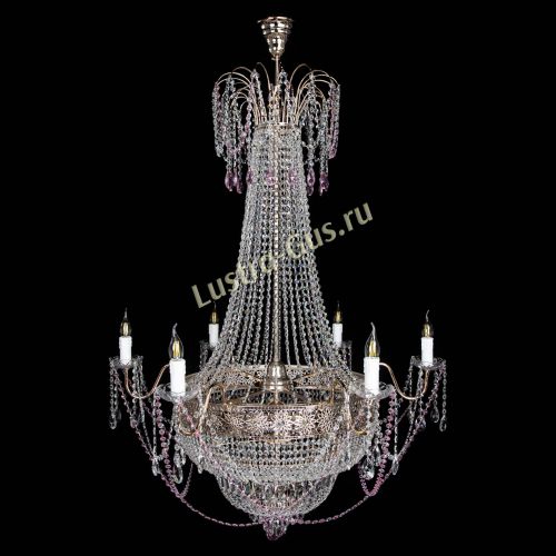 Люстра Елизавета Восток розовая в Кирове Гусь Хрустальный