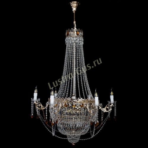 Люстра Елизавета чайная в Кирове Гусь Хрустальный