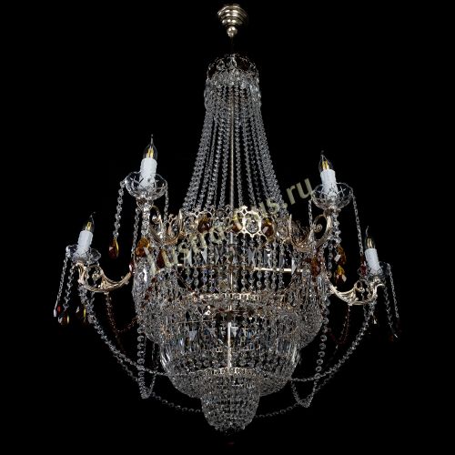 Люстра Елизавета чайная в Кирове Гусь Хрустальный