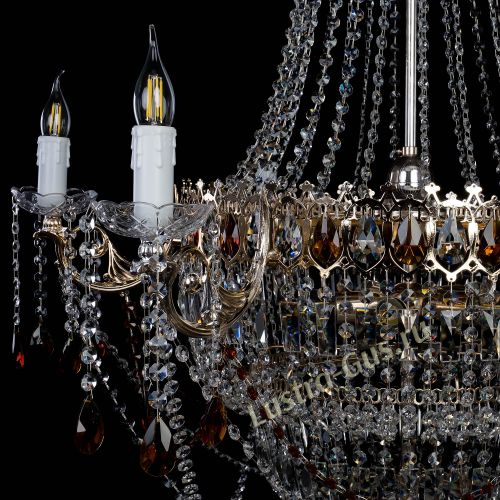 Люстра Елизавета чайная в Кирове Гусь Хрустальный