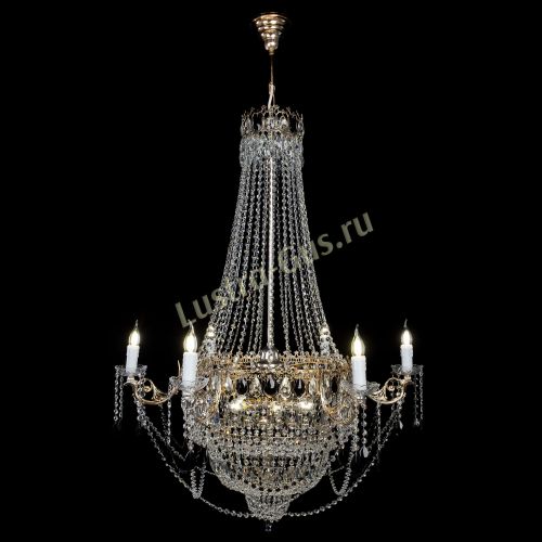 Люстра Елизавета черная в Кирове Гусь Хрустальный
