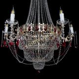 Люстра Елизавета красная в Кирове