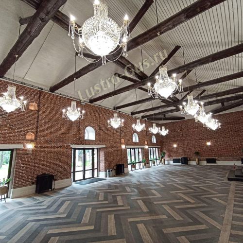 Люстра Елизавета в Кирове Гусь Хрустальный