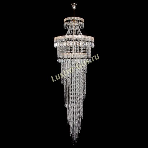 Люстра Флоренция Водопад №8 черная в Кирове Гусь Хрустальный