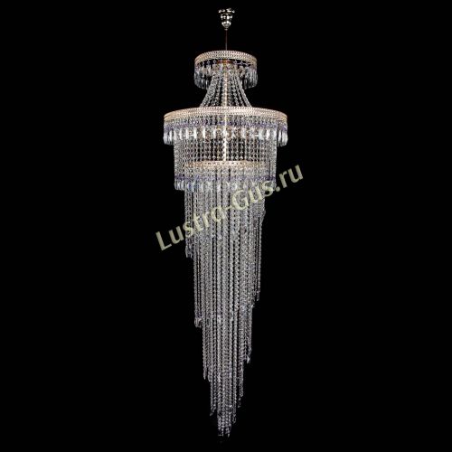 Люстра Флоренция Водопад №8 фиолетовая в Кирове Гусь Хрустальный