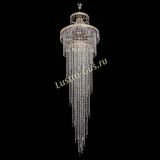 Люстра Флоренция Водопад №8 розовая в Кирове