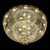 Большая люстра Хрустальный Каскад Дворцовый чайный в Кирове