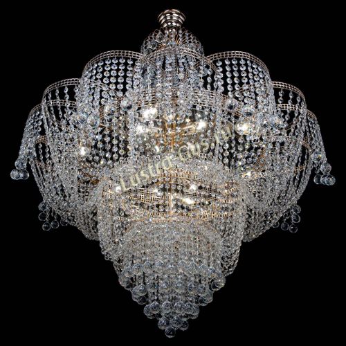 Люстра Камелия подвесная №11 в Кирове Гусь Хрустальный