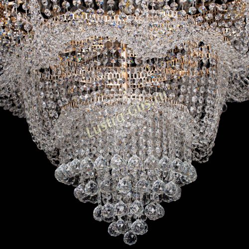 Люстра Камелия подвесная №11 в Кирове Гусь Хрустальный